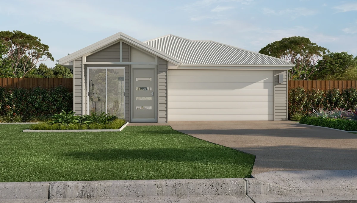 Coastal façade — builder's artist impression
