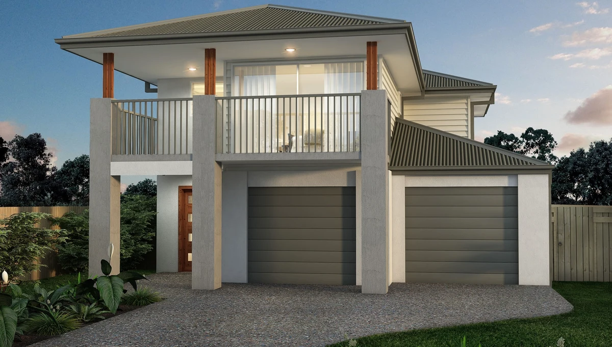 Warringah façade — builder's artist impression